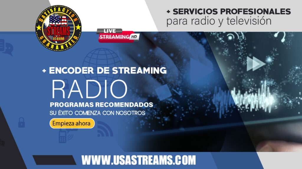 encoder de streaming radio programas recomendados